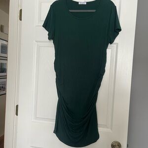 Smallshow Green Maternity T-shirt Dress